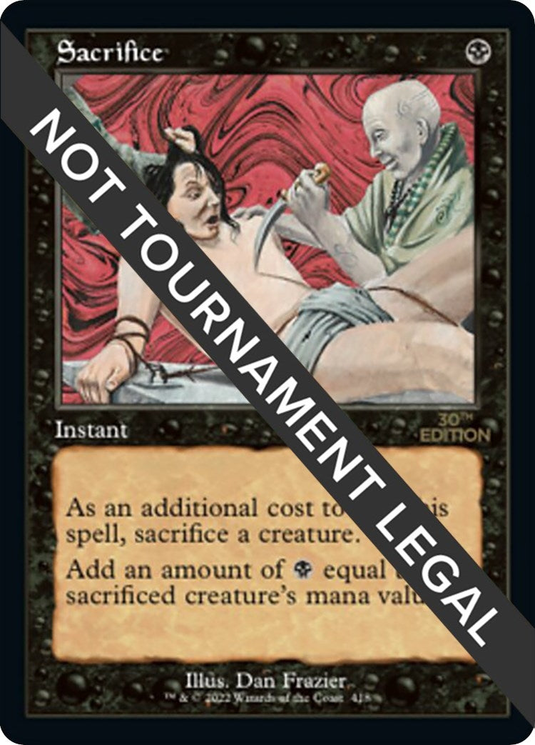 Sacrifice (Retro Frame) (418) [30A] - MTG Single