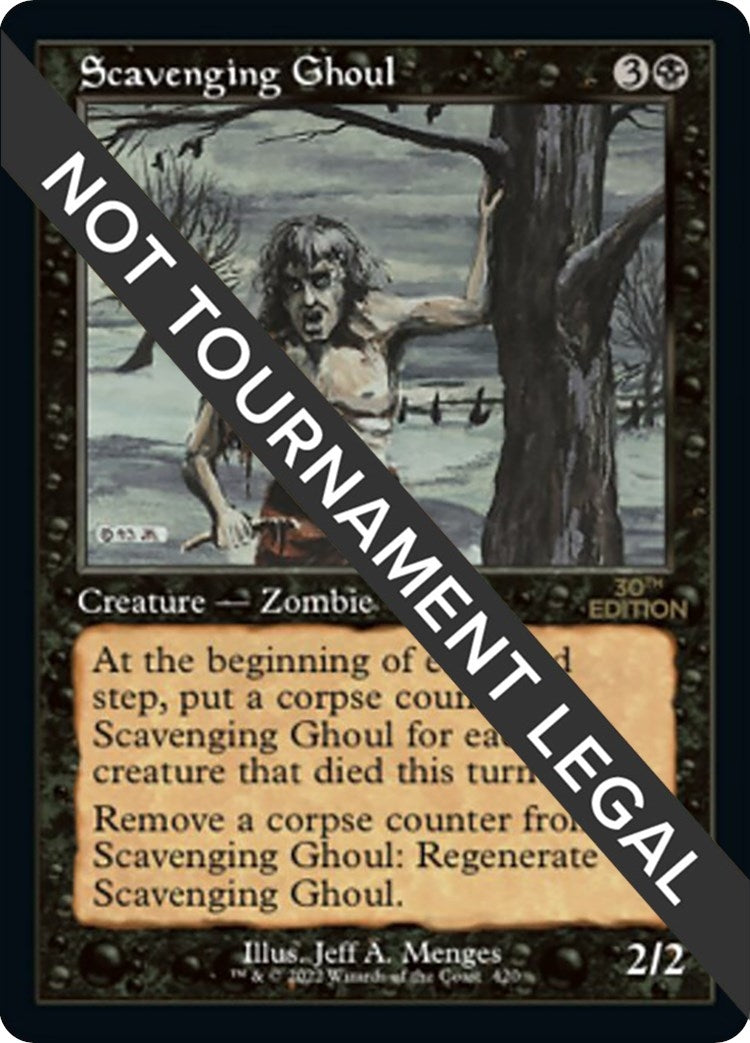 Scavenging Ghoul (Retro Frame) (420) [30A] - MTG Single