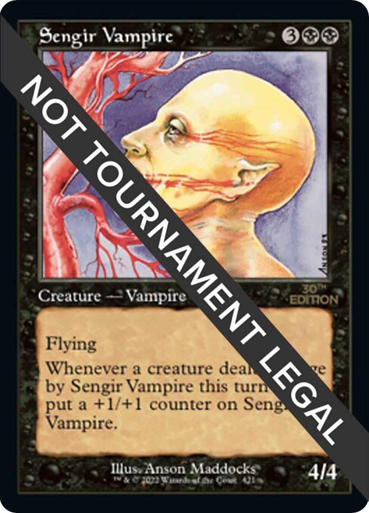 Sengir Vampire (Retro Frame) (421) [30A] - MTG Single
