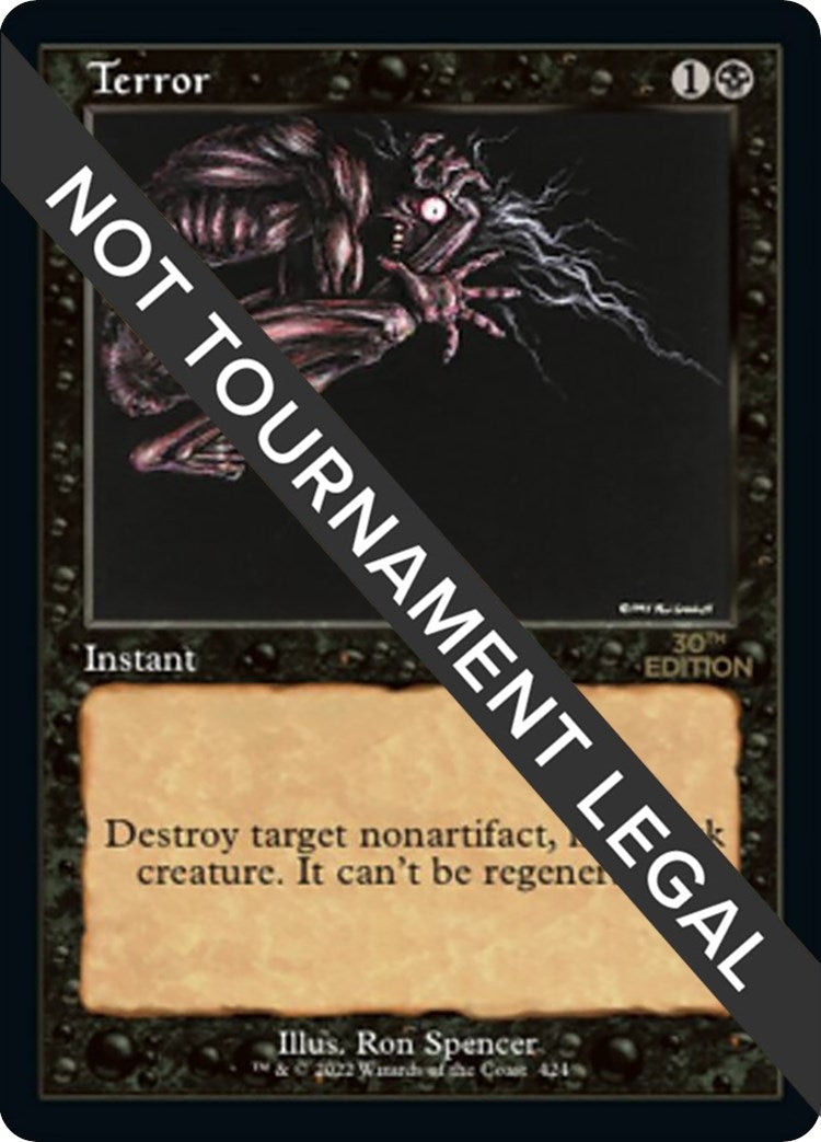 Terror (Retro Frame) (424) [30A] - MTG Single