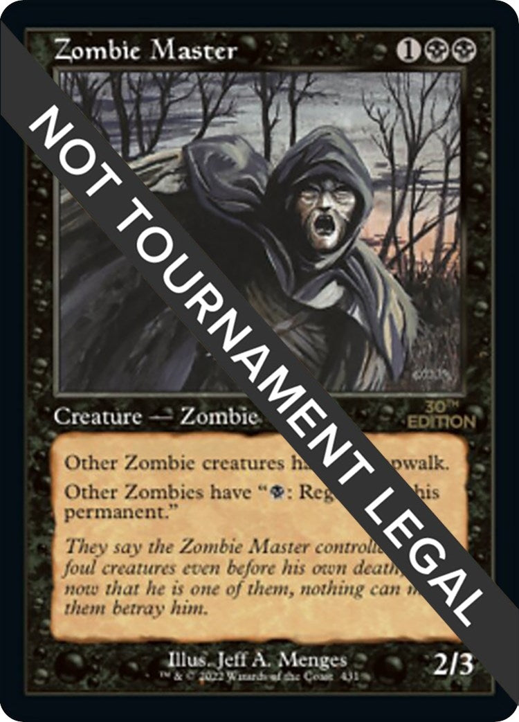 Zombie Master (Retro Frame) (431) [30A] - MTG Single