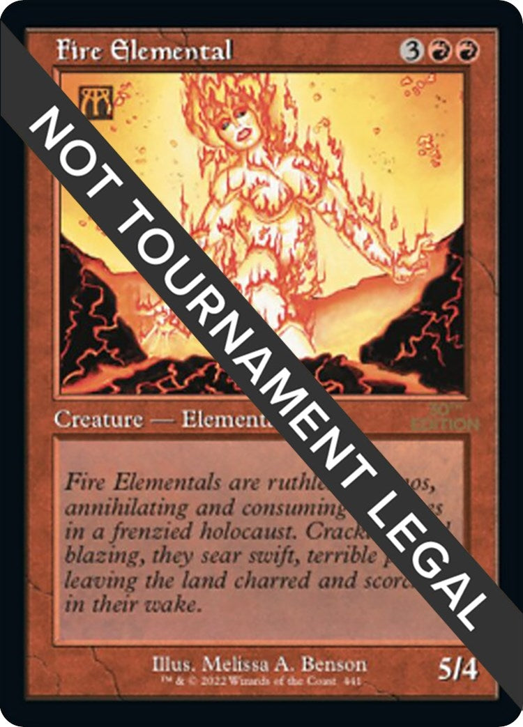 Fire Elemental (Retro Frame) (441) [30A] - MTG Single