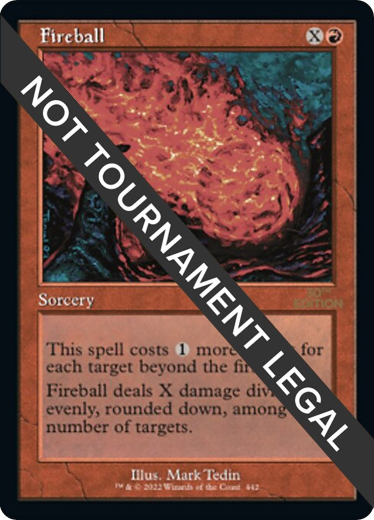Fireball (Retro Frame) (442) [30A] - MTG Single