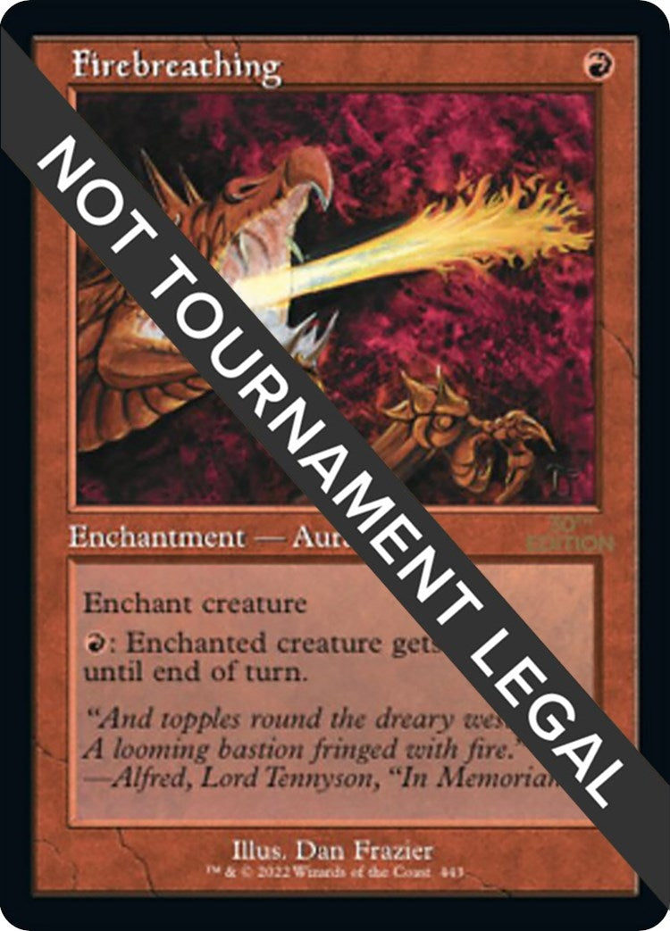 Firebreathing (Retro Frame) (443) [30A] - MTG Single