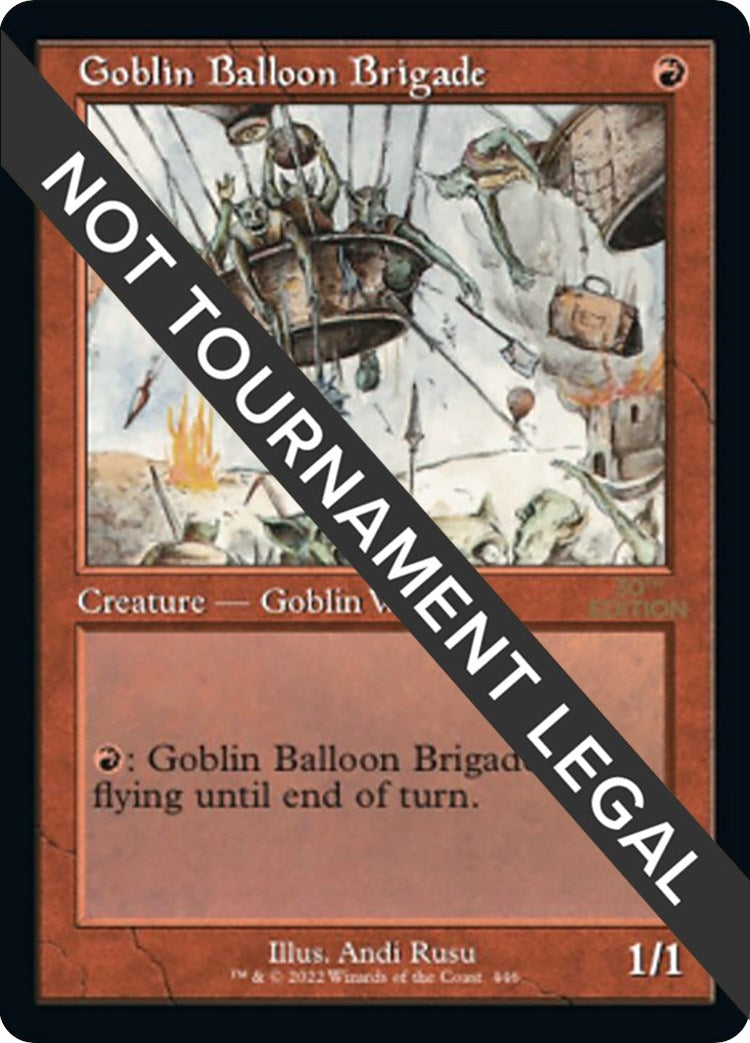 Goblin Balloon Brigade (Retro Frame) (446) [30A] - MTG Single