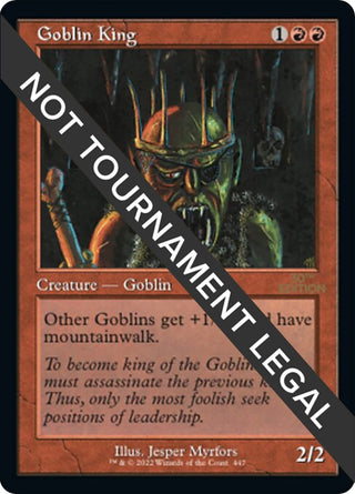 Goblin King (Retro Frame) (447) [30A] - MTG Single
