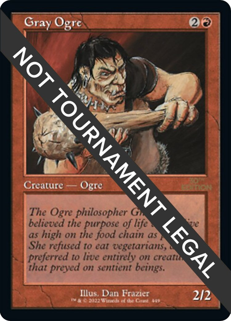 Gray Ogre (Retro Frame) (449) [30A] - MTG Single