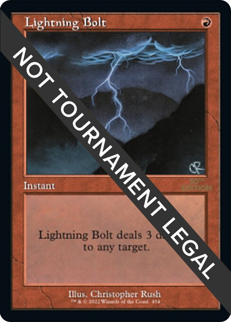 Lightning Bolt (Retro Frame) (454) [30A] - MTG Single