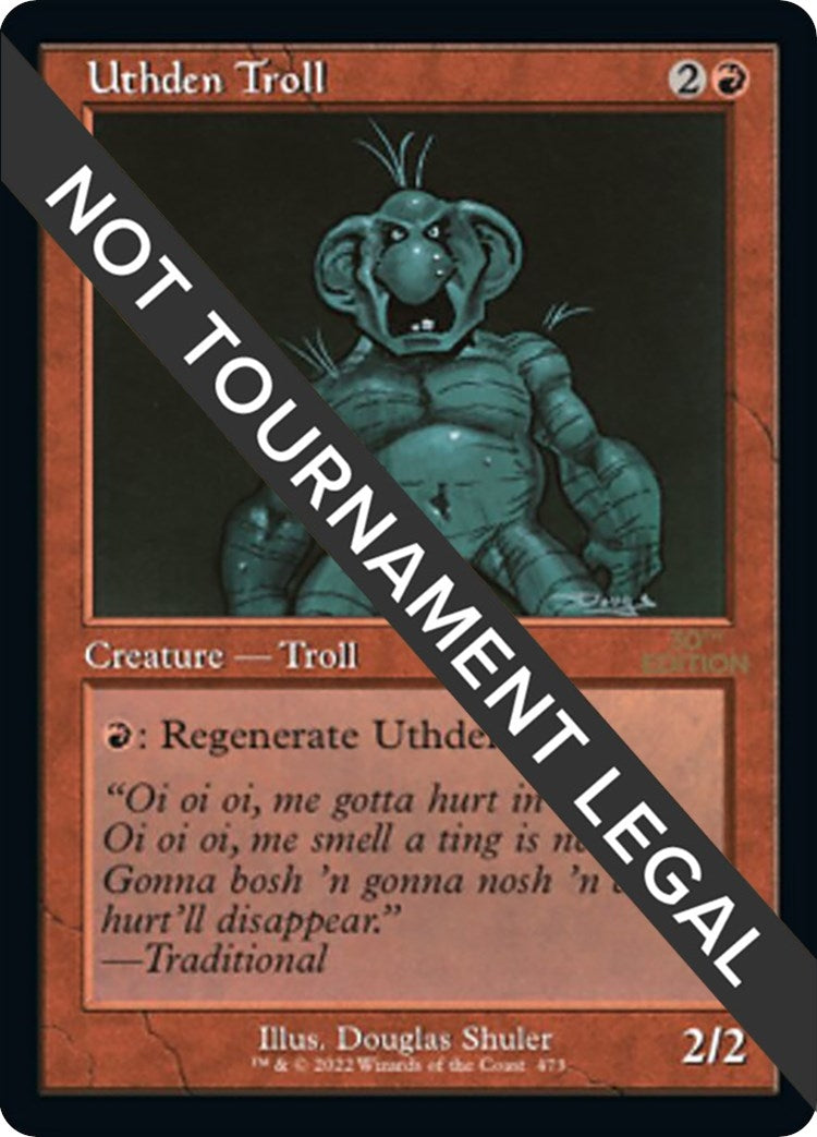 Uthden Troll (Retro Frame) (473) [30A] - MTG Single