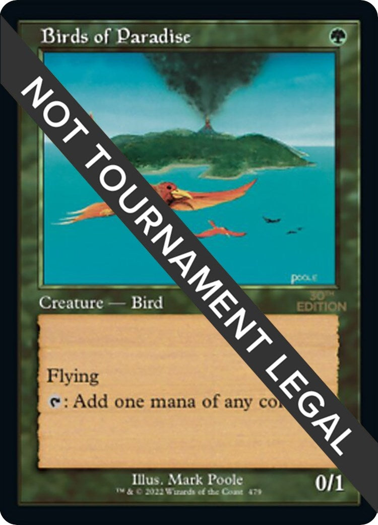 Birds of Paradise (Retro Frame) (479) [30A] - MTG Single