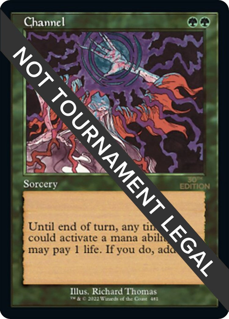 Channel (Retro Frame) (481) [30A] - MTG Single