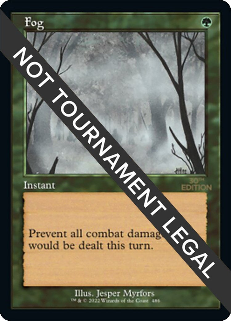 Fog (Retro Frame) (486) [30A] - MTG Single