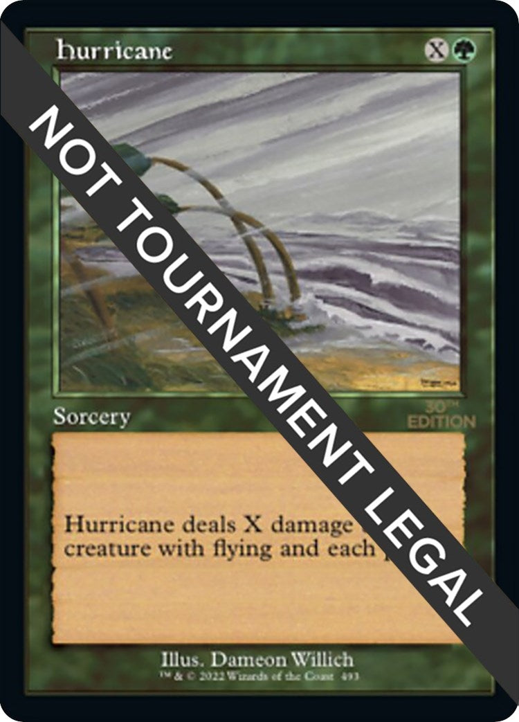 Hurricane (Retro Frame) (493) [30A] - MTG Single