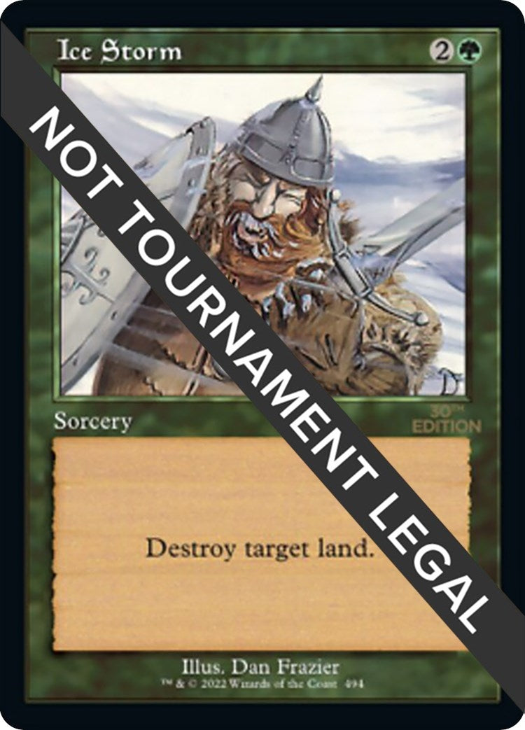 Ice Storm (Retro Frame) (494) [30A] - MTG Single