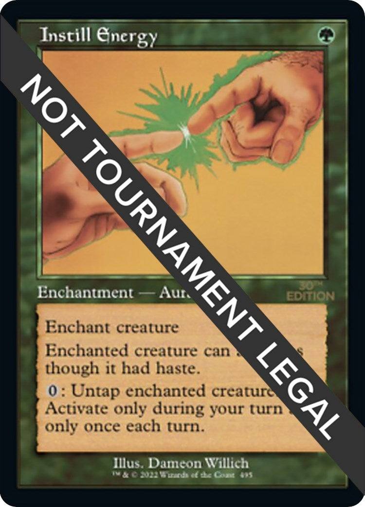 Instill Energy (Retro Frame) (495) [30A] - MTG Single