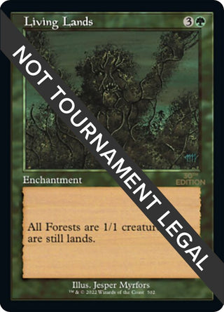 Living Lands (Retro Frame) (502) [30A] - MTG Single