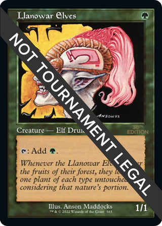 Llanowar Elves (Retro Frame) (503) [30A] - MTG Single