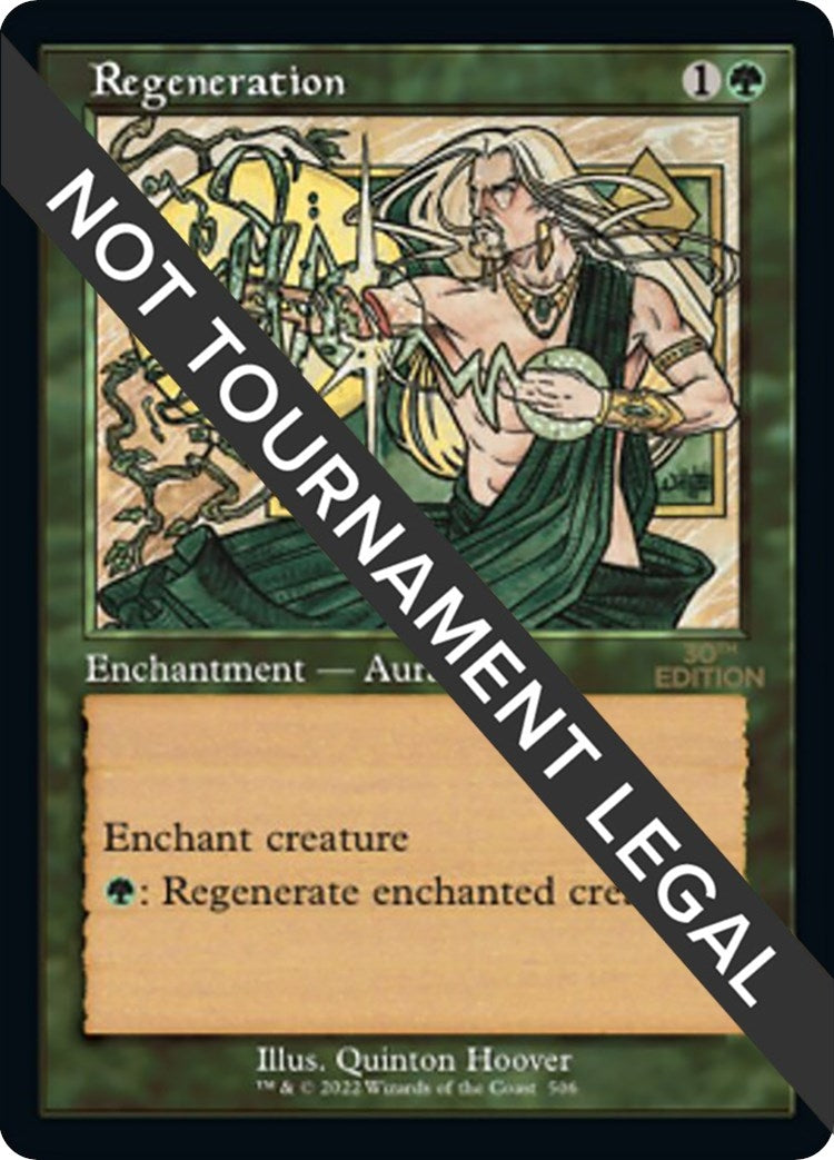 Regeneration (Retro Frame) (506) [30A] - MTG Single