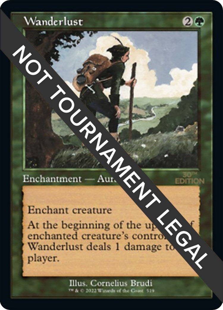 Wanderlust (Retro Frame) (519) [30A] - MTG Single