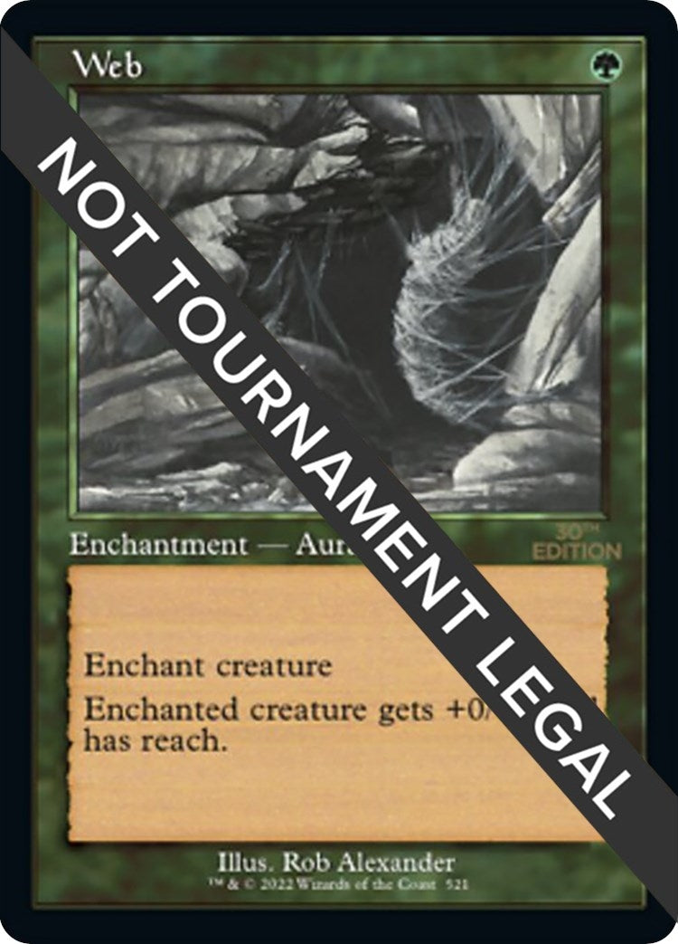 Web (Retro Frame) (521) [30A] - MTG Single
