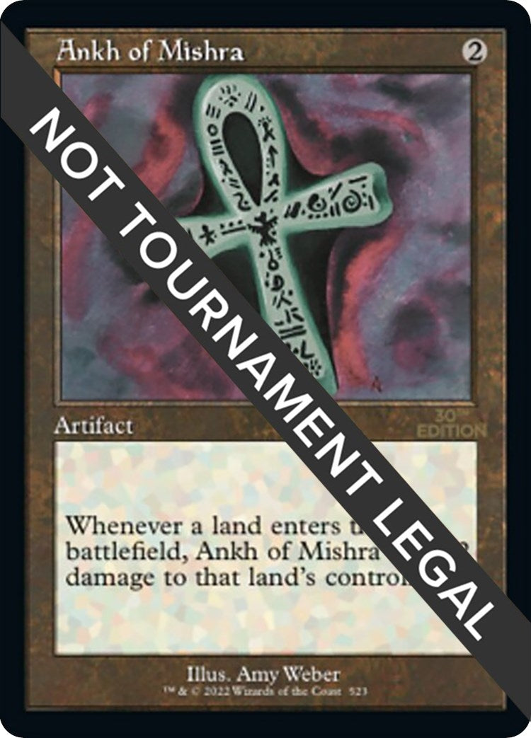 Ankh of Mishra (Retro Frame) (523) [30A] - MTG Single