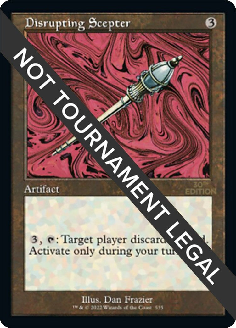 Disrupting Scepter (Retro Frame) (535) [30A] - MTG Single