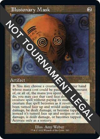 Illusionary Mask (Retro Frame) (543) [30A] - MTG Single