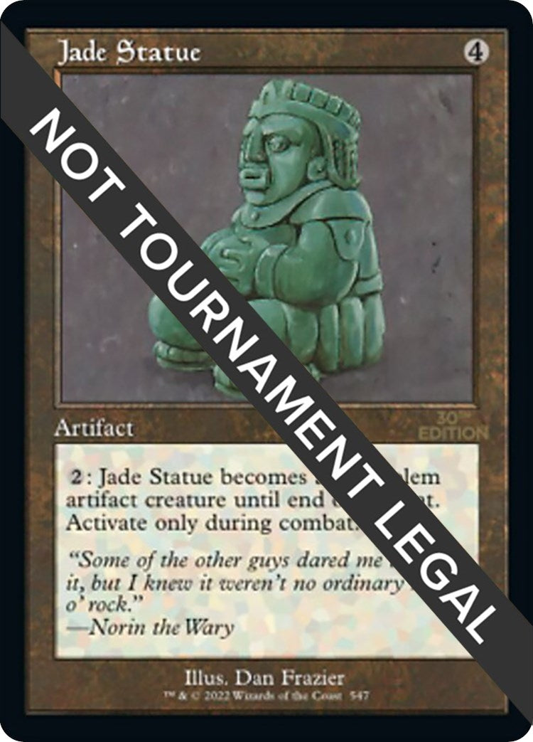 Jade Statue (Retro Frame) (547) [30A] - MTG Single