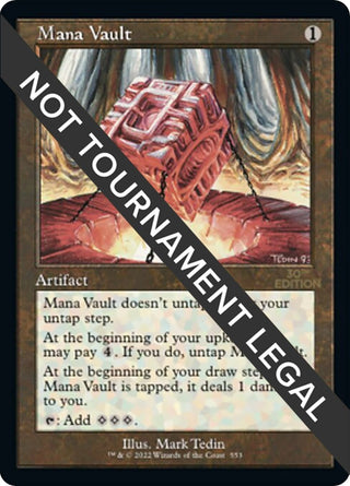 Mana Vault (Retro Frame) (553) [30A] - MTG Single