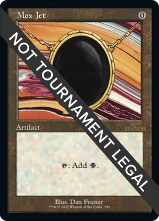 Mox Jet (Retro Frame) (556) [30A] - MTG Single