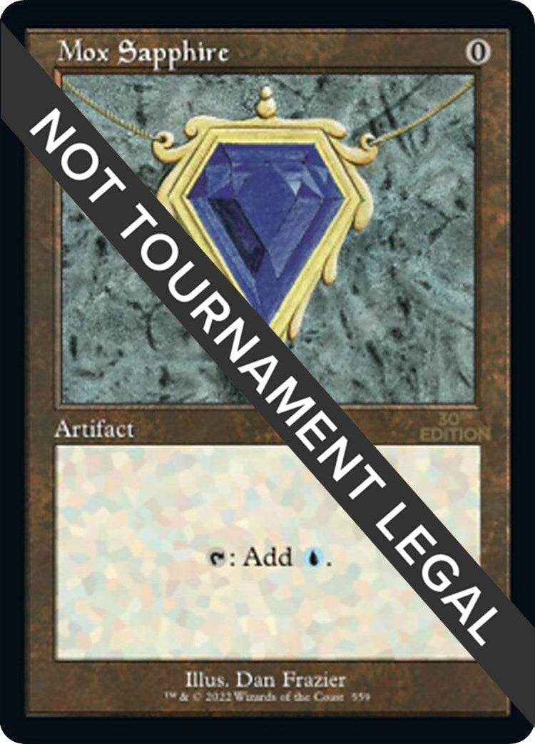 Mox Sapphire (Retro Frame) (559) [30A] - MTG Single