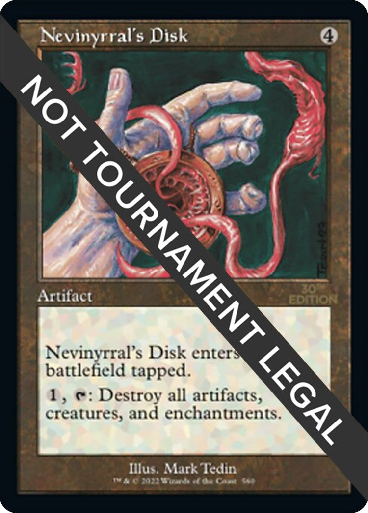 Nevinyrral’s Disk (Retro Frame) (560) [30A] - MTG Single