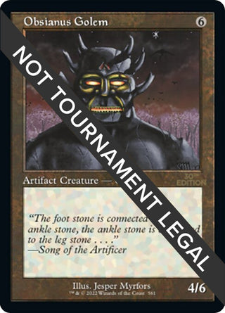 Obsianus Golem (Retro Frame) (561) [30A] - MTG Single