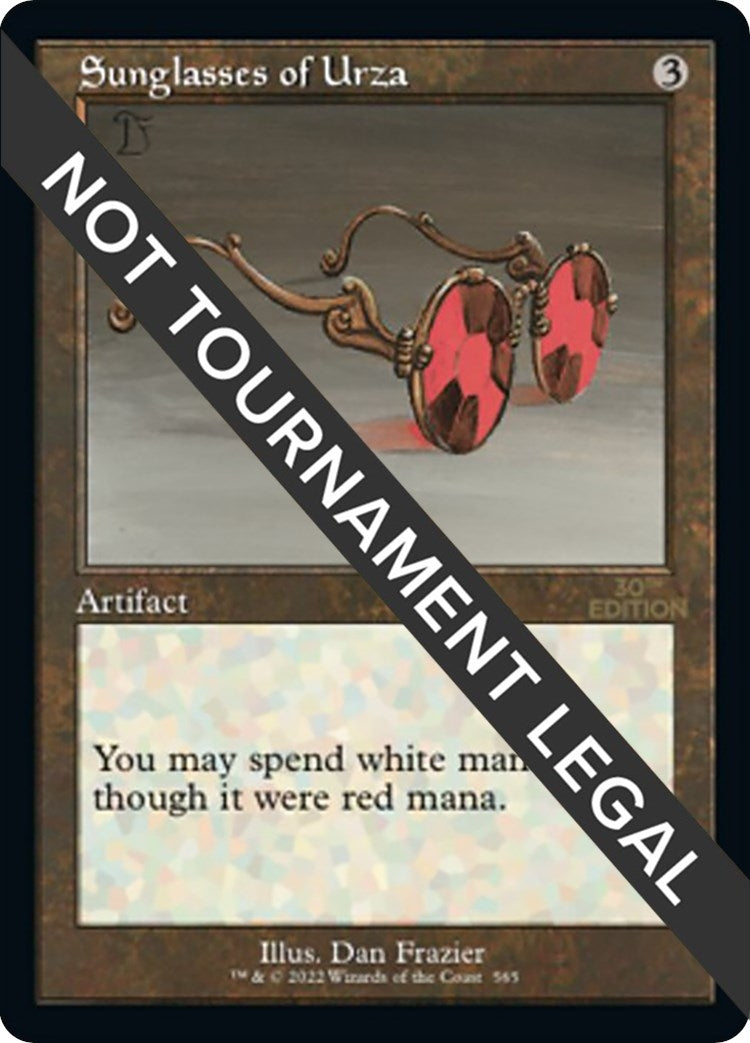 Sunglasses of Urza (Retro Frame) (565) [30A] - MTG Single