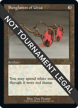Sunglasses of Urza (Retro Frame) (565) [30A] - MTG Single