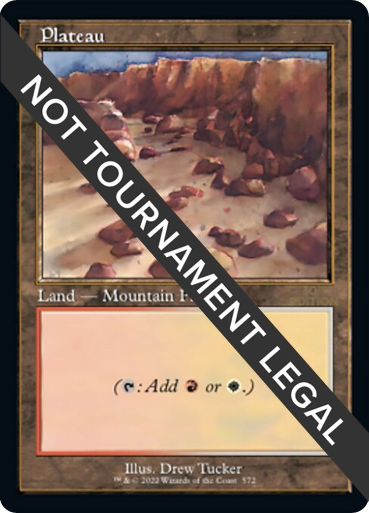 Plateau (Retro Frame) (572) [30A] - MTG Single