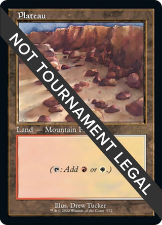 Plateau (Retro Frame) (572) [30A] - MTG Single