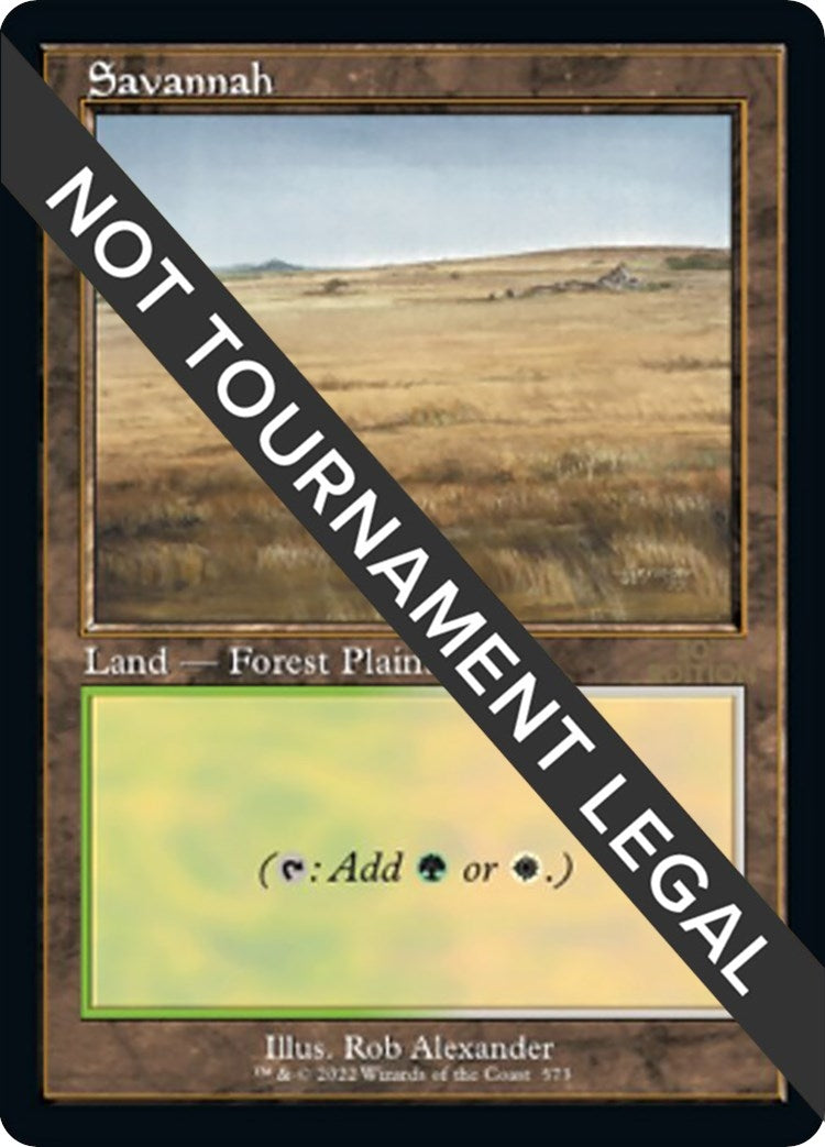 Savannah (Retro Frame) (573) [30A] - MTG Single