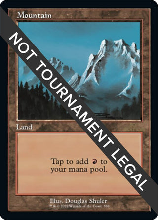Mountain (590) (Retro Frame) (590) [30A] - MTG Single