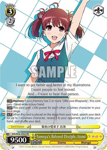 Tomoya’s Beloved Disciple Izumi (56002) [SHRB] - Weiss Schwarz Single