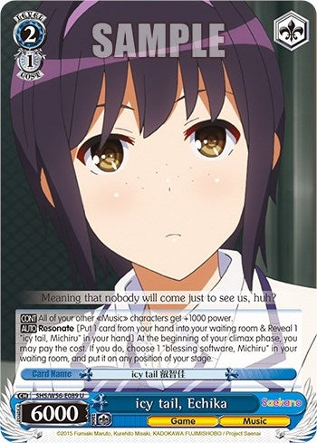 icy tail Echika (56089) [SHRB] - Weiss Schwarz Single