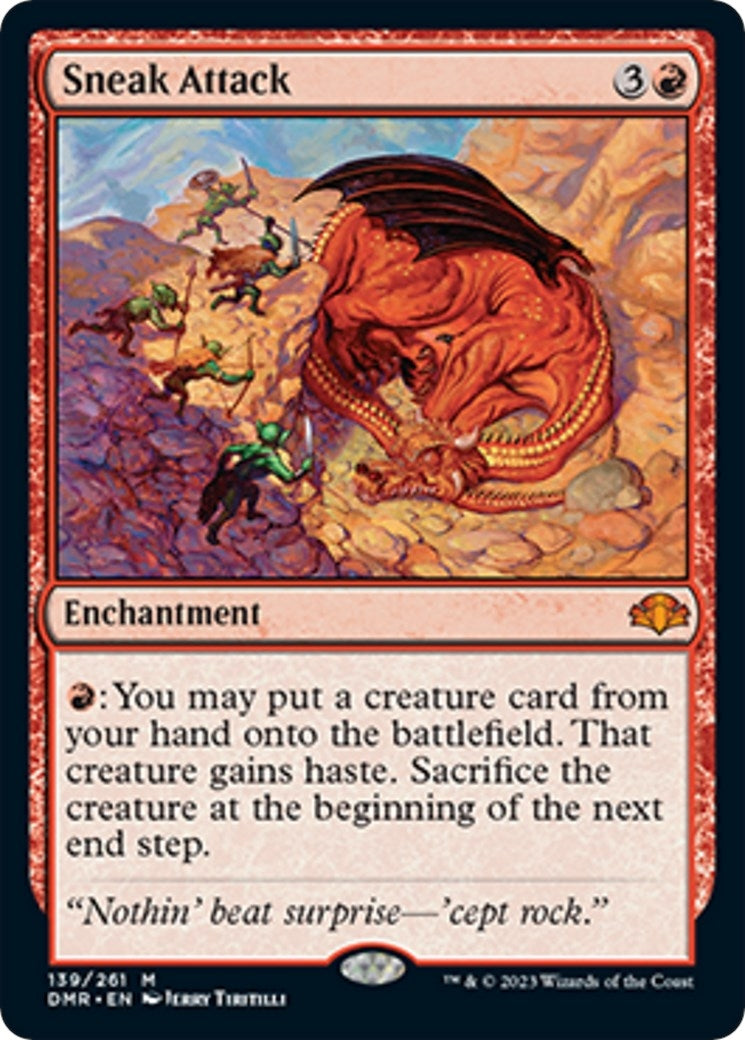 Sneak Attack (139) [DMR] - MTG Single