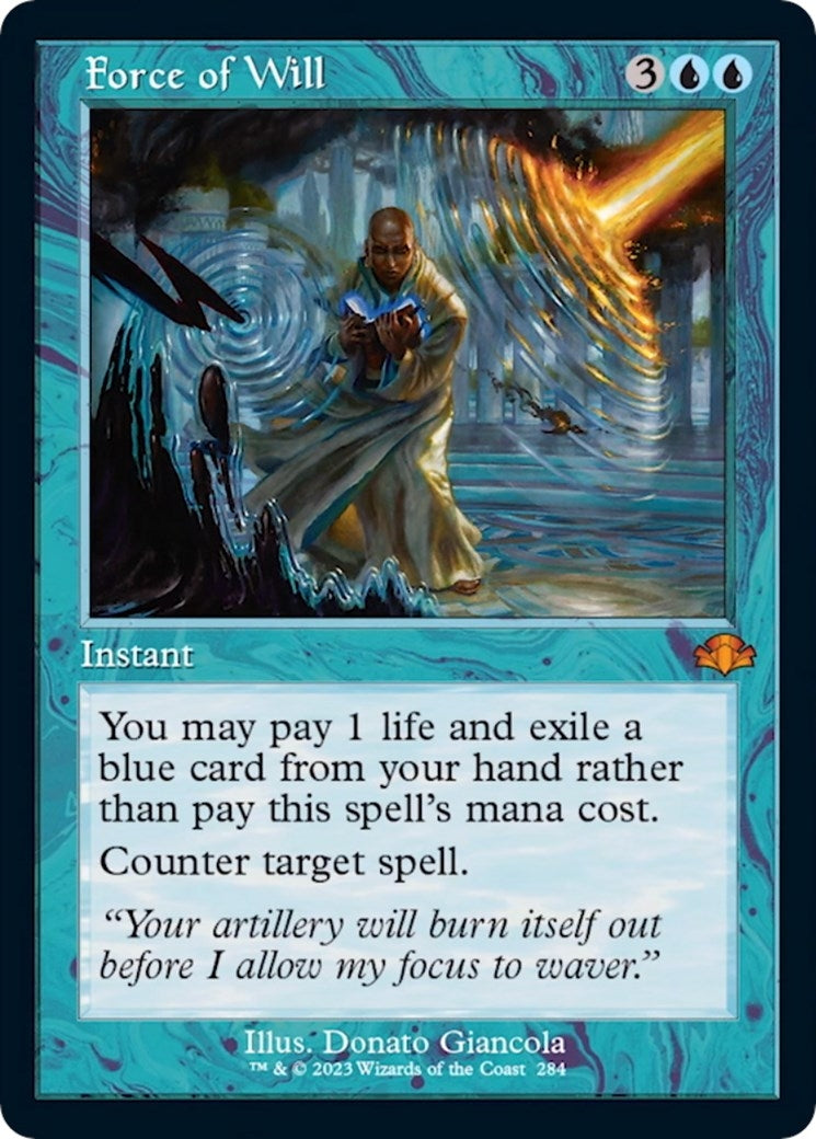 Force of Will (Retro Frame) (284) [DMR] - MTG Single