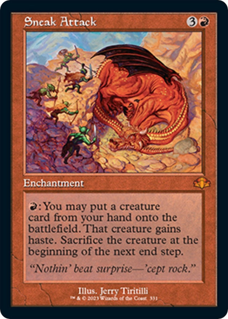 Sneak Attack (Retro Frame) (331) [DMR] - MTG Single