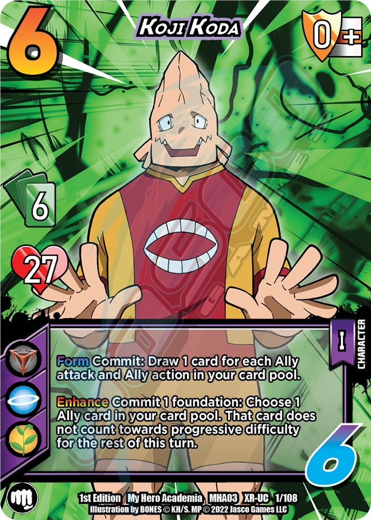 Koji Koda (XR) (1) [MHA3] - UniVersus Single
