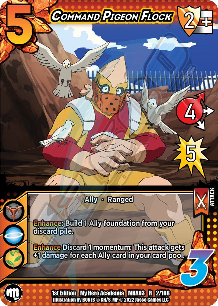 Command Pigeon Flock (2) [MHA3] - UniVersus Single
