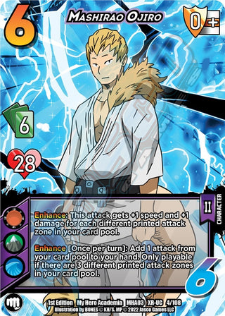Mashirao Ojiro (XR) (4) [MHA3] - UniVersus Single