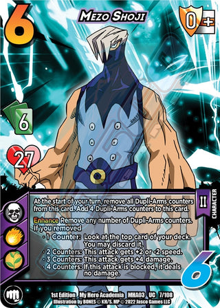 Mezo Shoji (7) [MHA3] - UniVersus Single