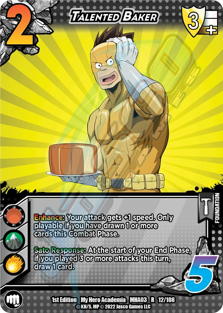Talented Baker (12) [MHA3] - UniVersus Single