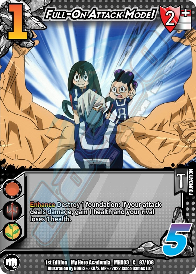 Full-On Attack Mode! (87) [MHA3] - UniVersus Single